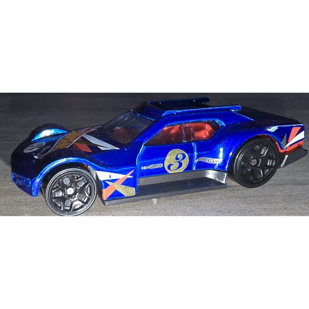 Driftsta Hot Wheels Blue 1:64 Loose Diecast Car PR5 Wheels